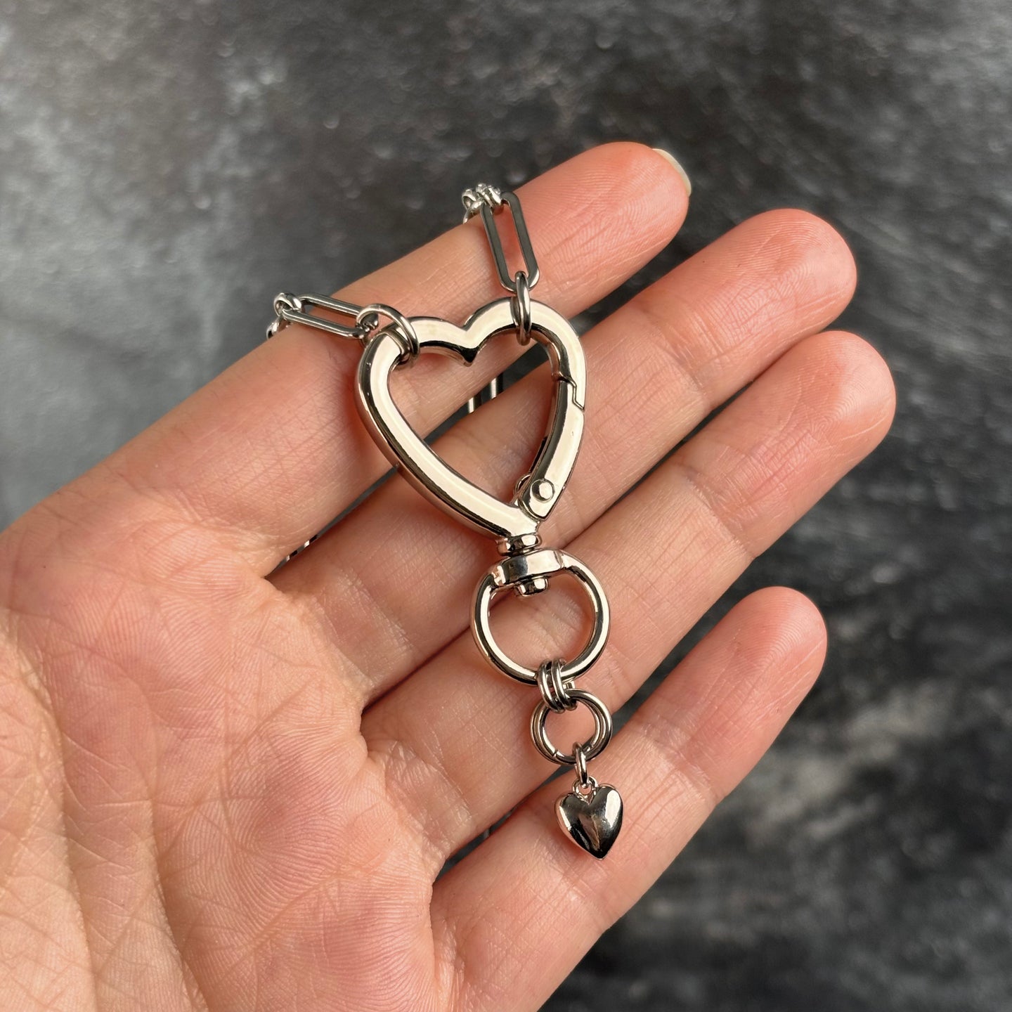 Heart Clasp Necklace